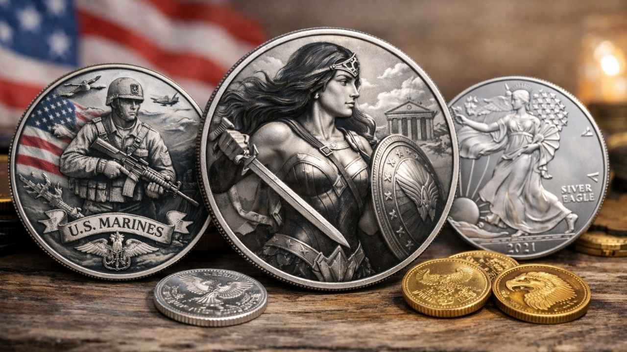 U.S. Mint November Releases: Marine Silver Eagle, Wonder Woman Coins, and Final Issues
