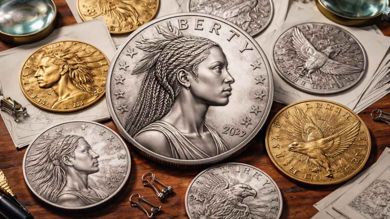 U.S. Mint Reveals 2027 American Liberty Coin and Medal Design Candidates