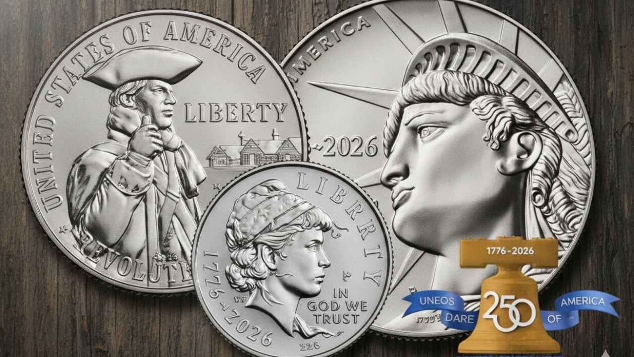 U.S. Mint Unveils 2026 Proof and Silver Proof Sets Featuring Semiquincentennial Designs