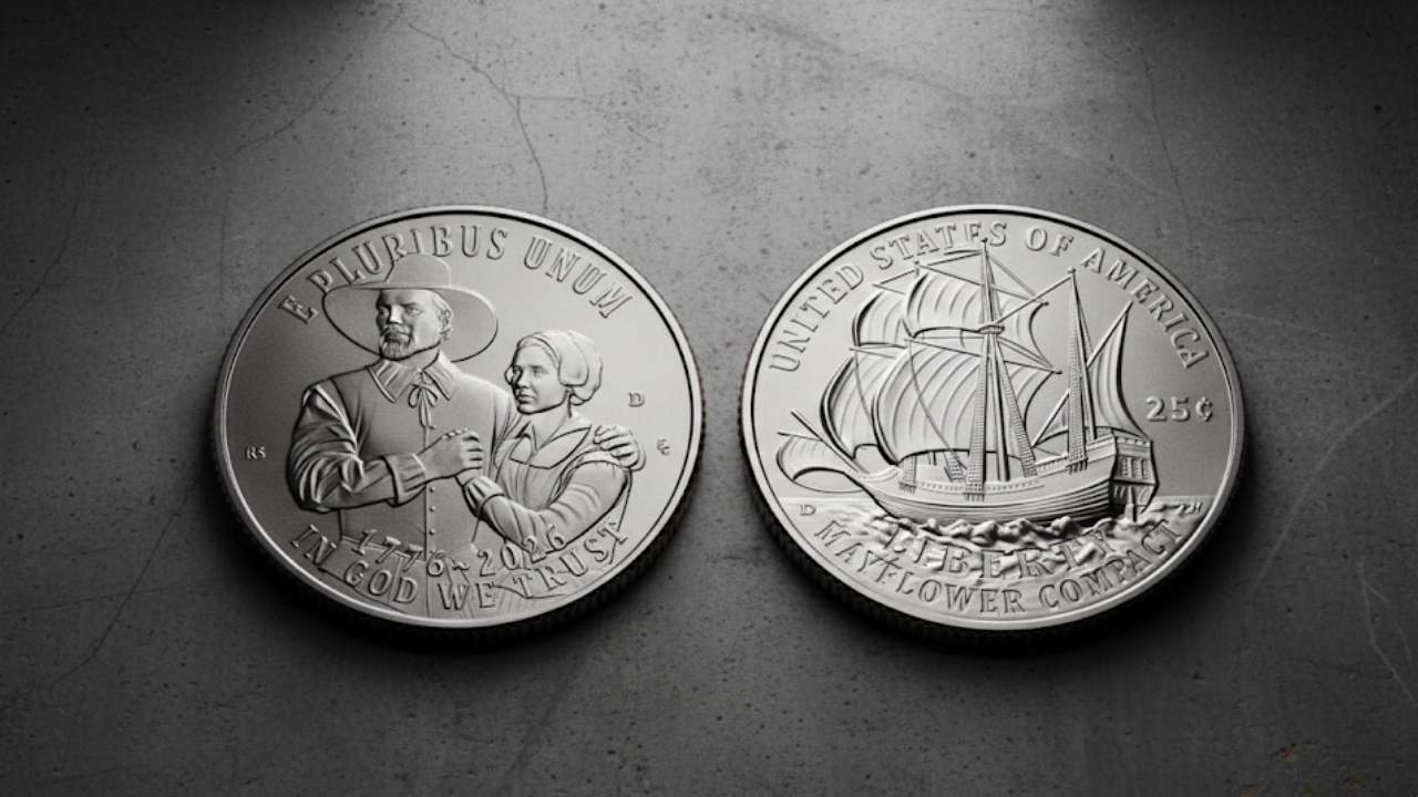 US Mint Sales Surge: Mayflower Compact Quarters Sell Out, Platinum Eagle Tops Charts