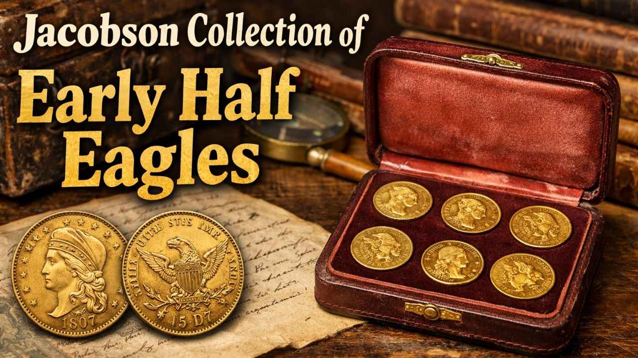 Jacobson Collection of Early Half Eagles Headlines Heritage’s March 8 Auction