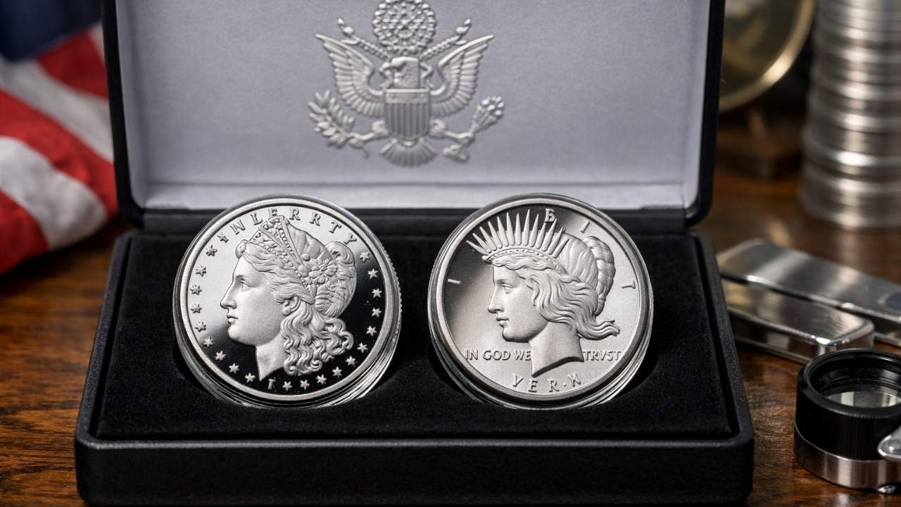U.S. Mint Opens 2025 Morgan & Peace Reverse Proof Set Sales