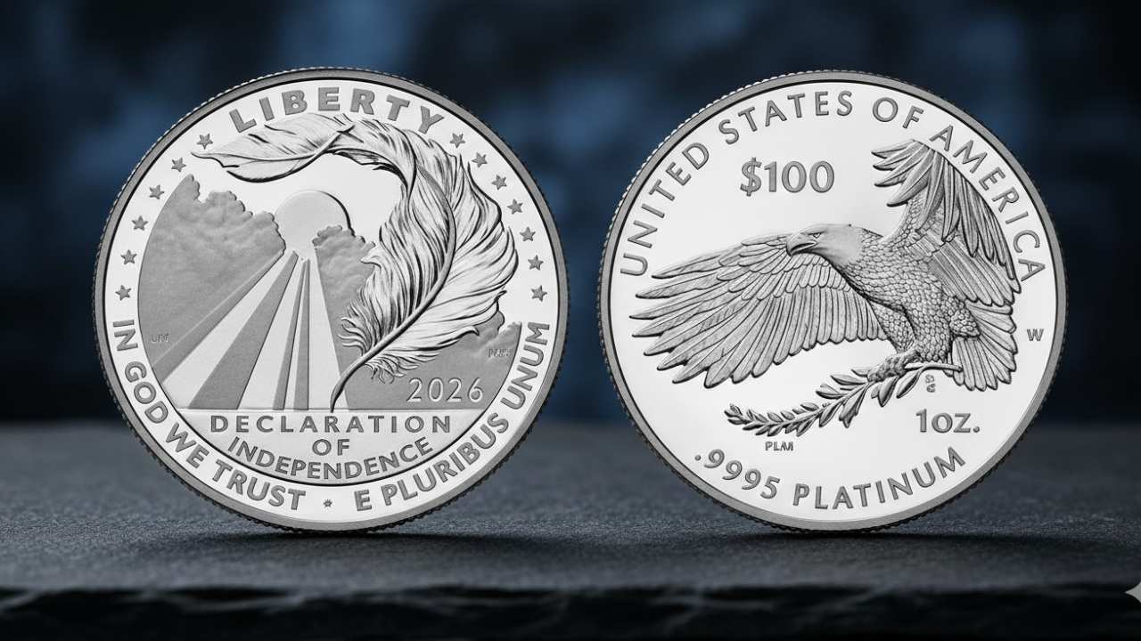 2026-W Proof American Platinum Eagle Launch Honors Declaration of Independence