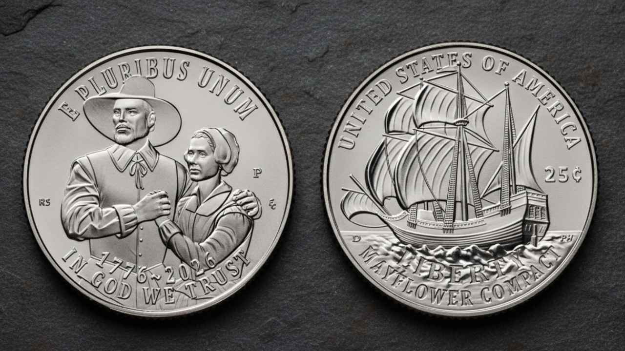 Collectible Alert: 1776–2026 Mayflower Compact Quarter Now Available