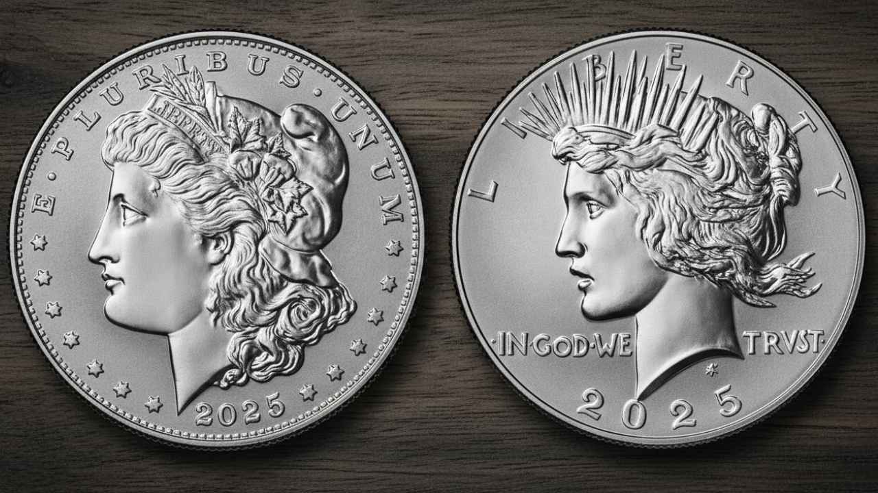 New 2025 Reverse Proof Silver Dollars Featuring Morgan & Peace Designs
