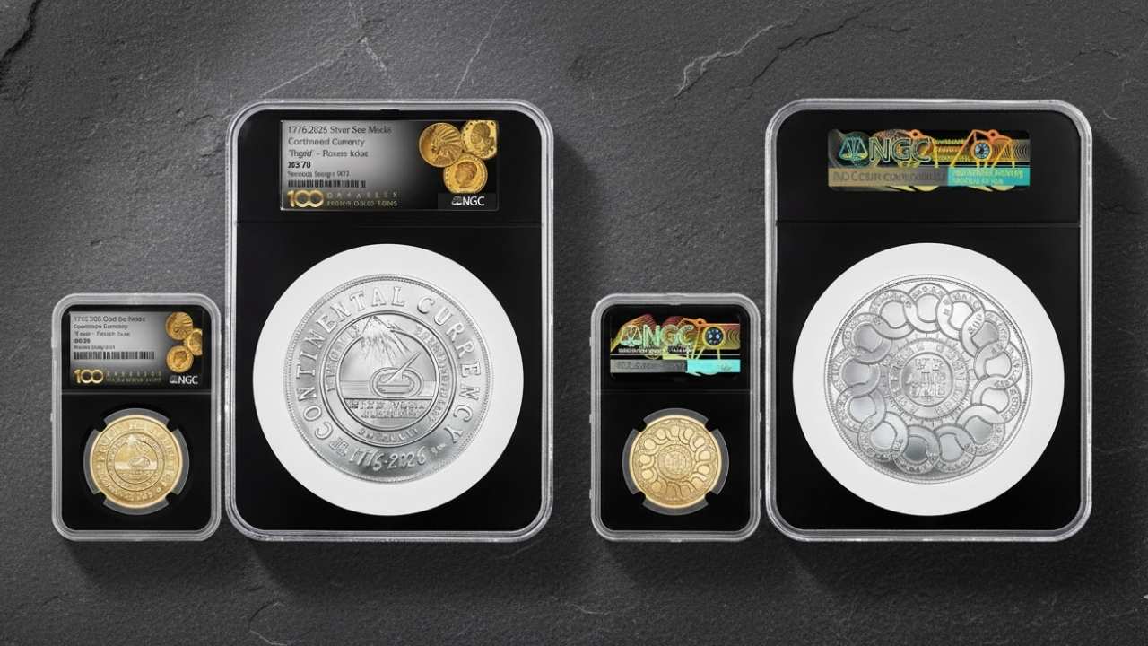 RCTV Launches 1776–2026 Continental Dollar Tribute Coins in Gold and Silver