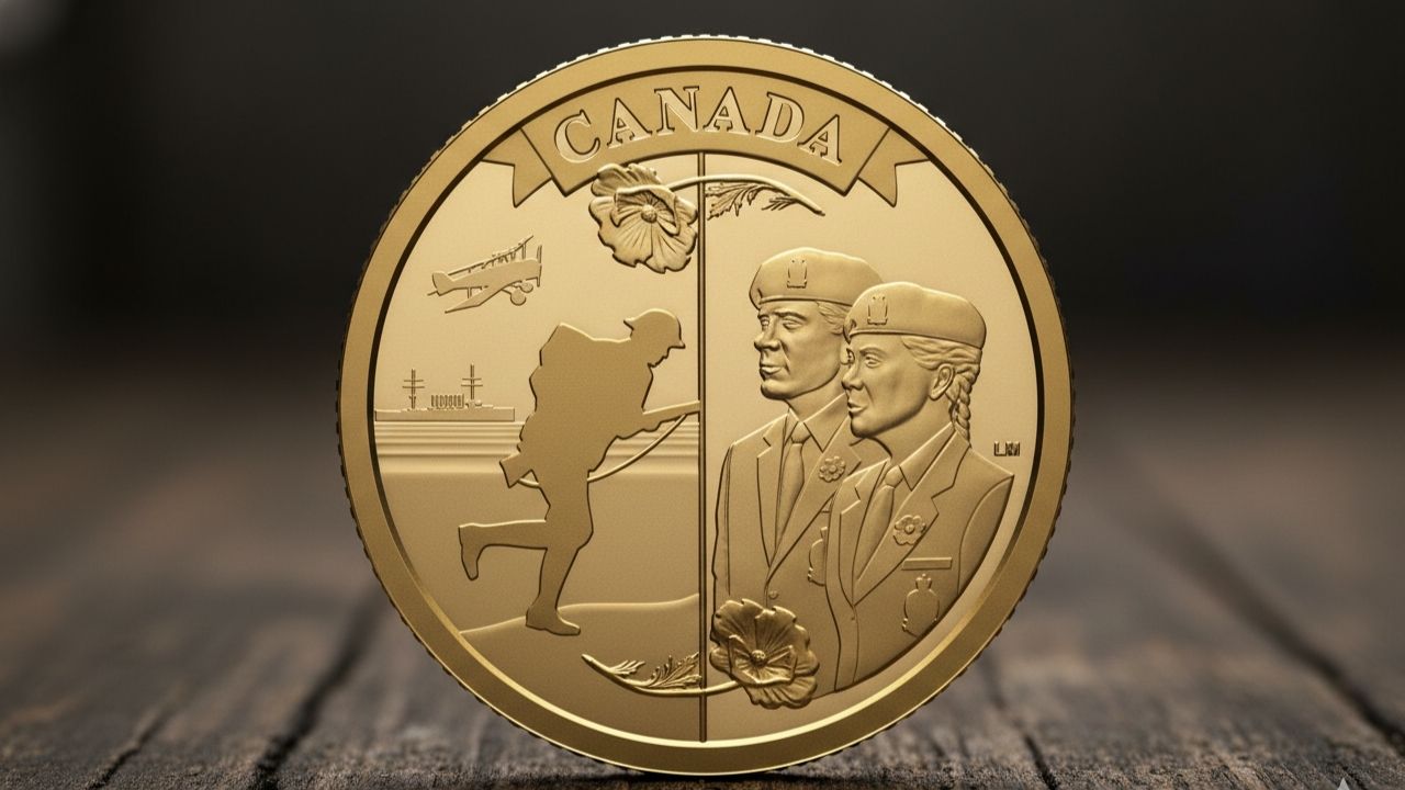 Royal Canadian Mint Honors Legion’s 100th Anniversary with New Gold Coin Release