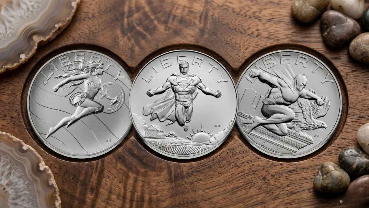 Six DC Super Heroes to Headline 2026–2027 U.S. Mint Coin and Medal Collection