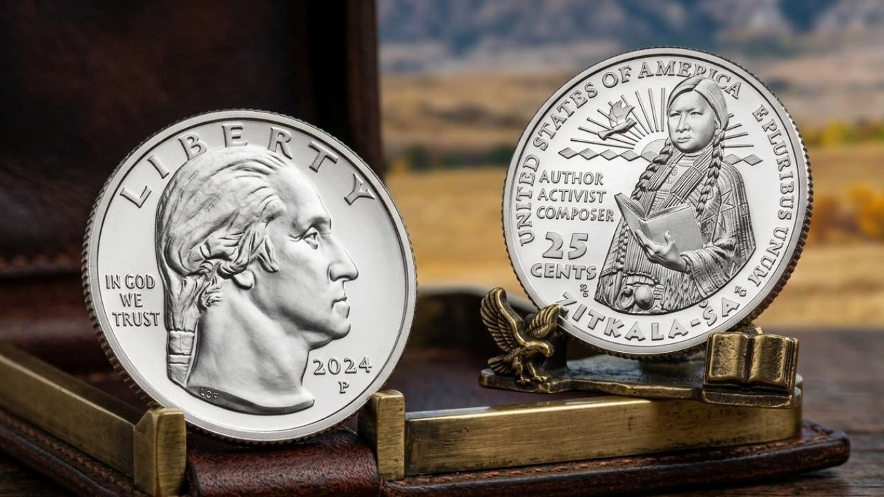 Zitkala-Ša Quarters Available in U.S. Mint Rolls and Bags
