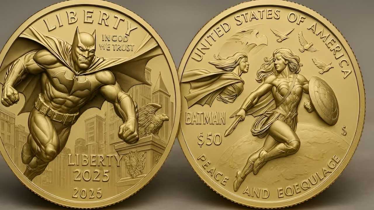 2026 Batman Coin and Medal Designs Revealed by U.S. Mint