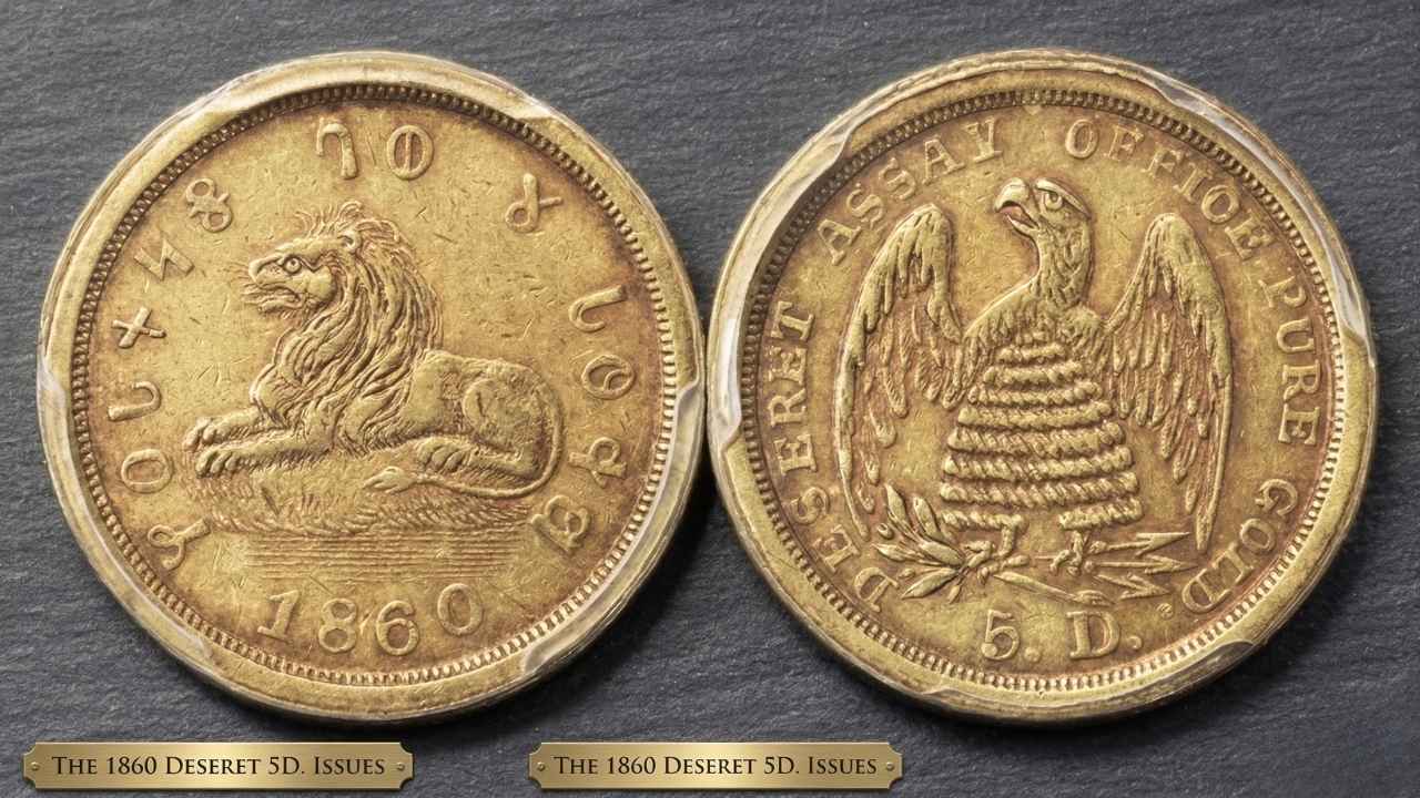 Rare Mormon $5 Gold Coin Headlines Heritage Summer FUN Auction, Attracting Collectors and Numismatic Enthusiasts Worldwide