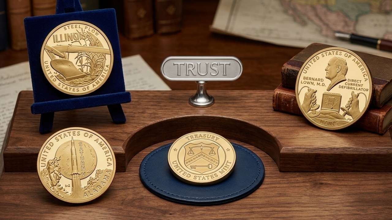 U.S. Mint Sales: Missouri Innovation $1 Soars, Silver Proof Set Drops