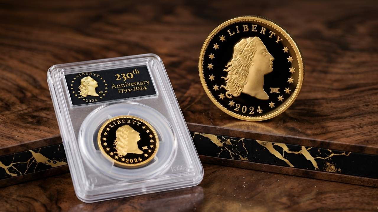 Privy-Marked Flowing Hair Gold Coins to Be Auctioned by U.S. Mint