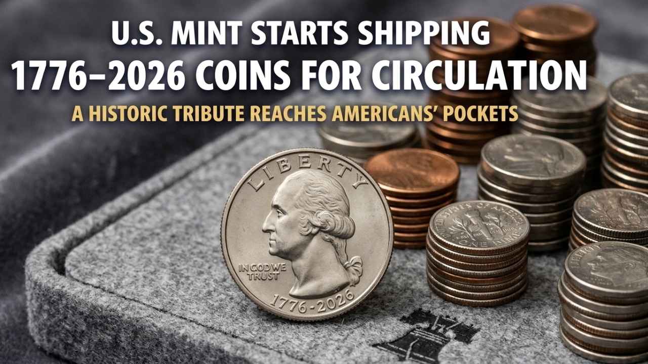 U.S. Mint Produces 602.9 Million Coins for Circulation in April 2026