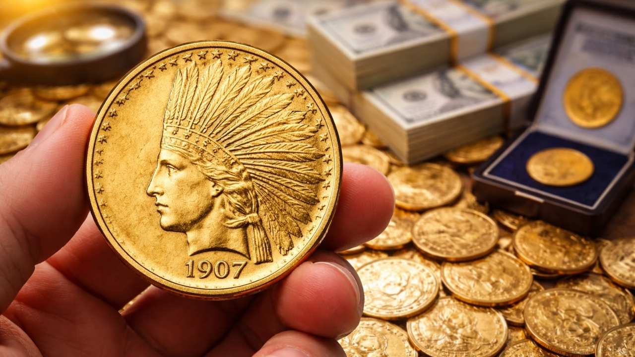 1907 Rolled Edge Indian Eagle Sells for $2.4M at Heritage GACC, Setting New Record