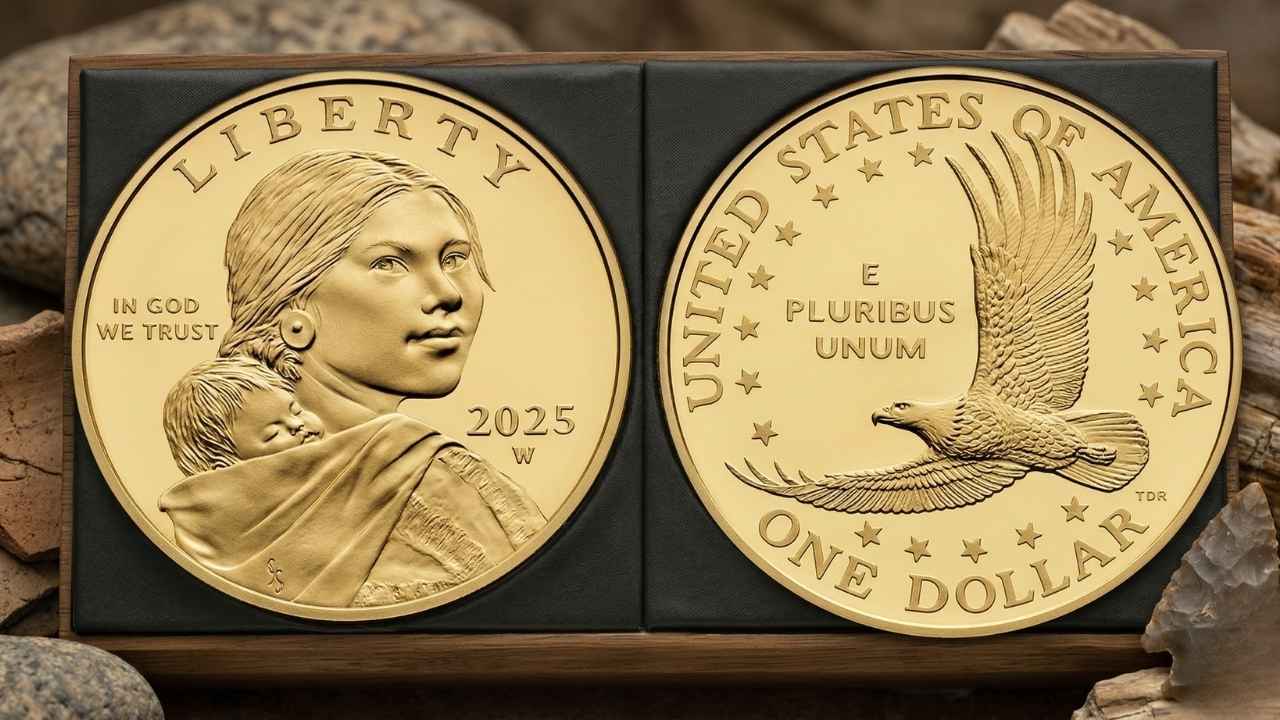Anniversary 2025 Sacagawea Gold Coin Limited Edition of 7,500 Highlights Rare U.S. Mint Release for Collectors