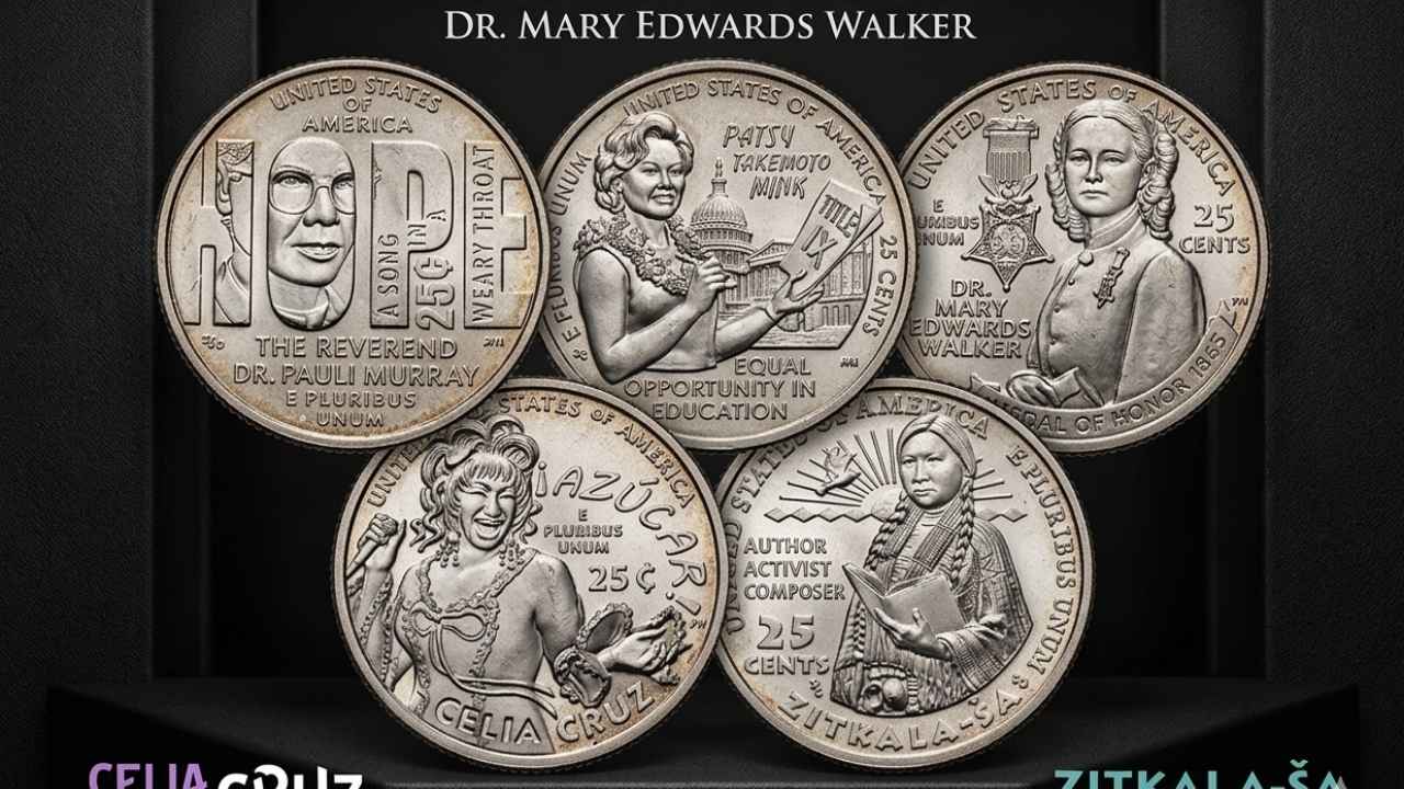 2026 Ornaments Showcase U.S. Quarters Honoring Women