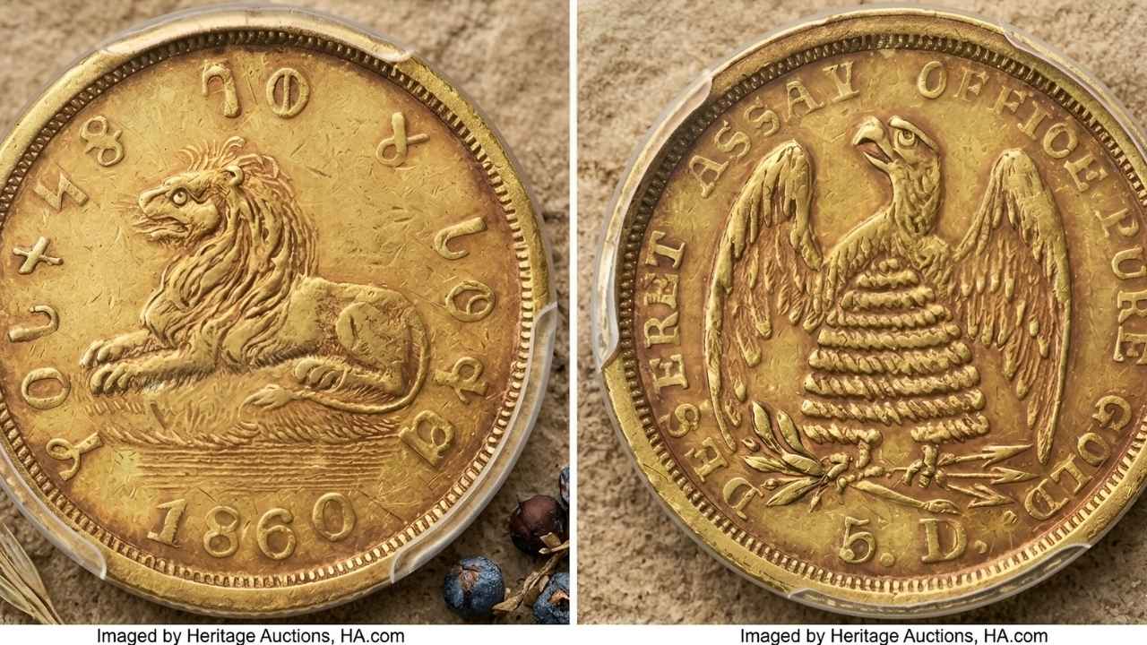 Mormon $5 Gold Coin Headlines $10.36 Million Heritage Summer FUN Auction, Driving Record U.S. Numismatic Sales and Collector Excitement