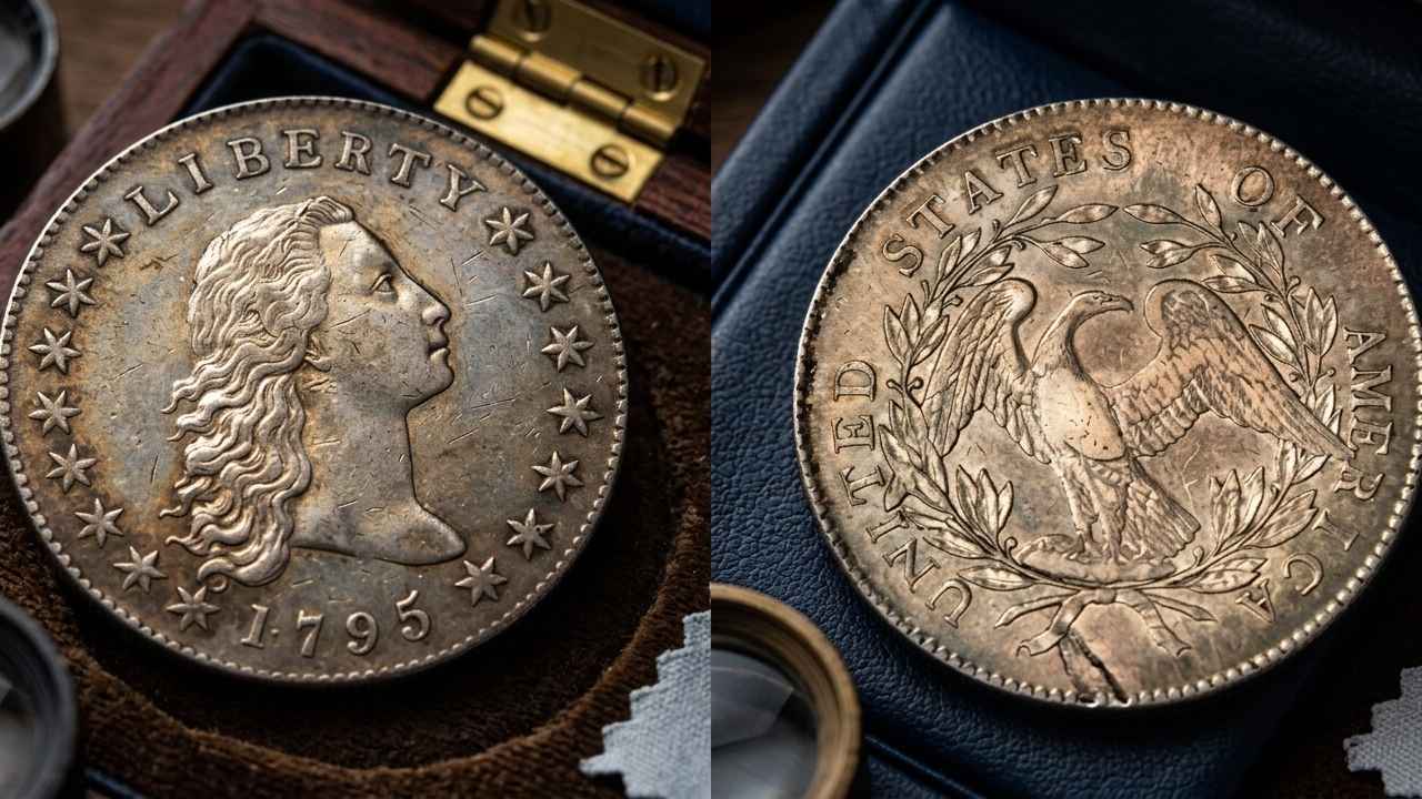 Newly Discovered 1795 Flowing Hair Silver Dollar Heads to Auction