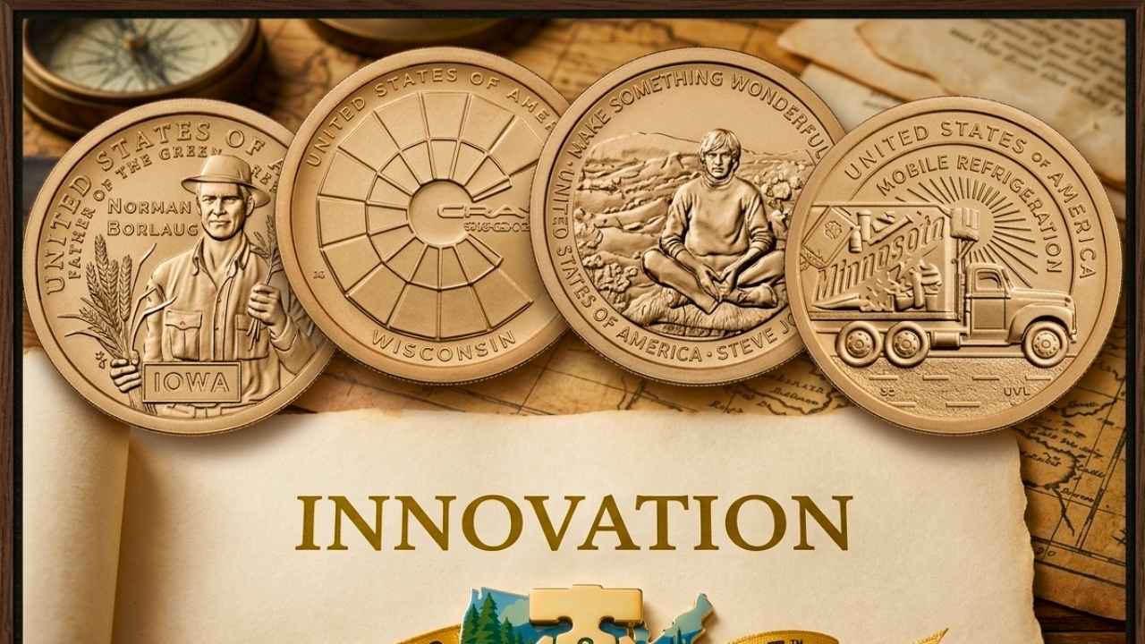 2026 Missouri American Innovation Dollar Released in U.S. Mint Rolls