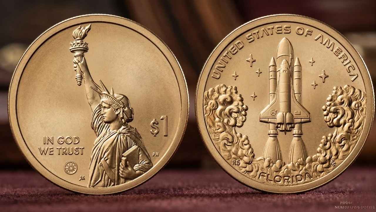 2025 American Innovation Dollar for Florida Debuts in U.S. Mint Rolls