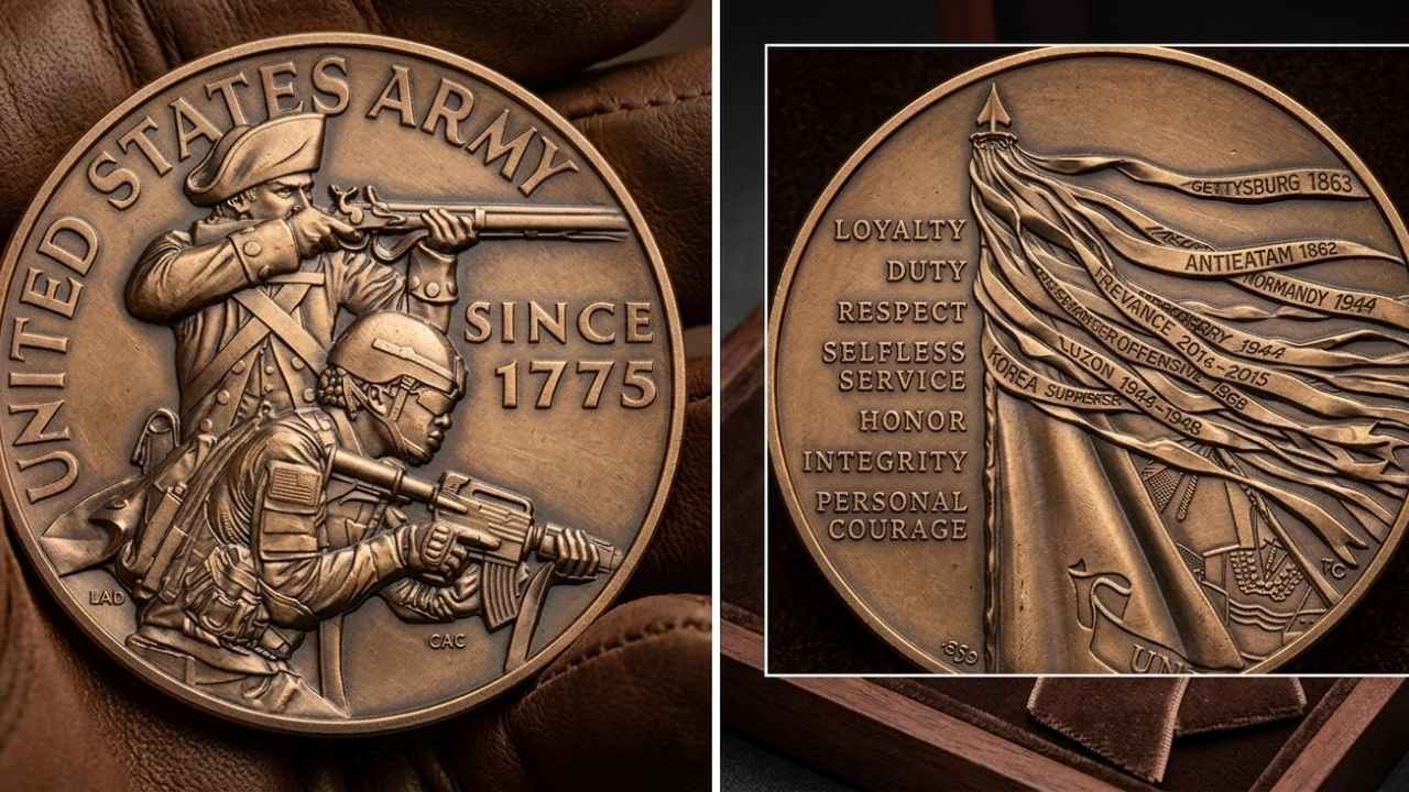 U.S. Army Bronze Medal Available Now for $20