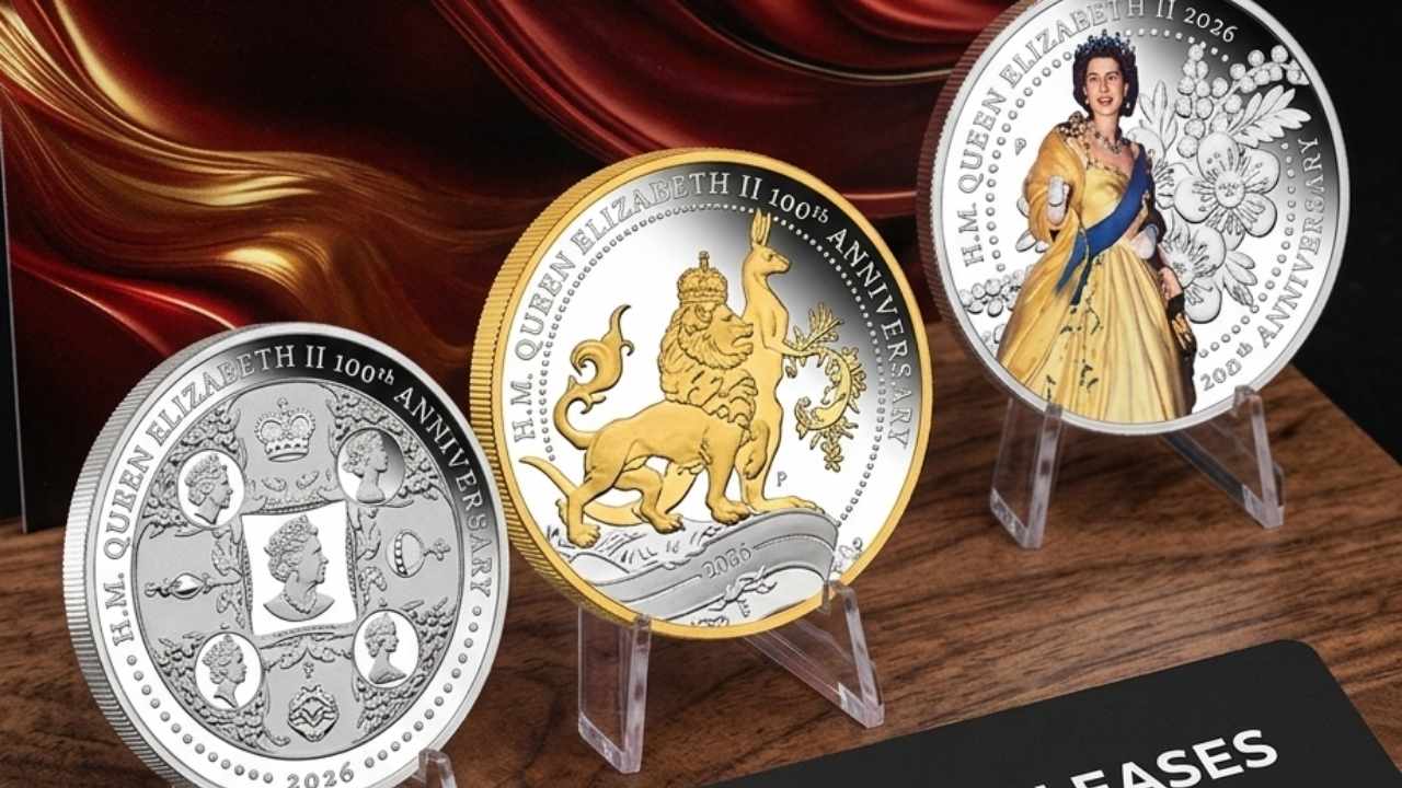 Perth Mint Honors Queen Elizabeth II with Centenary Tribute Commemorative Coins