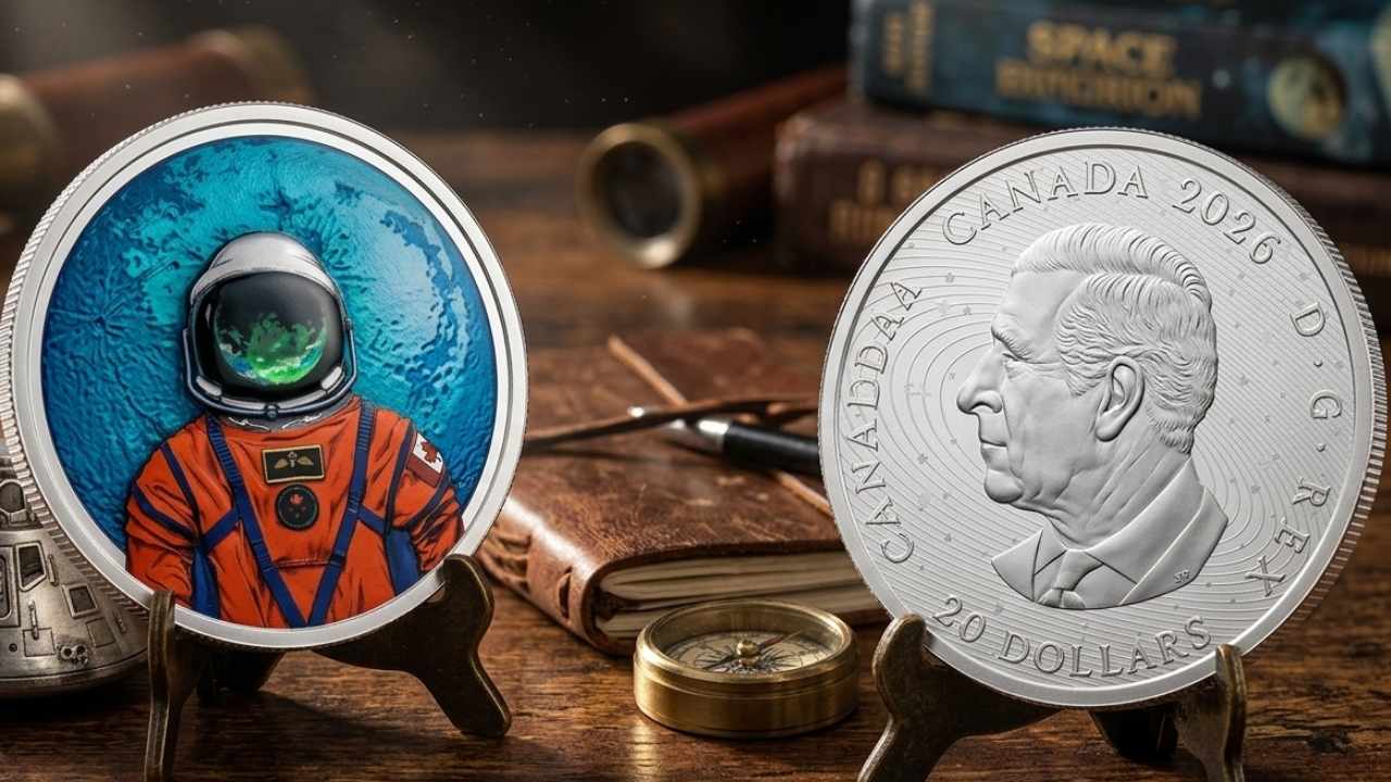 Royal Canadian Mint Unveils Silver Coin Celebrating Artemis II Mission