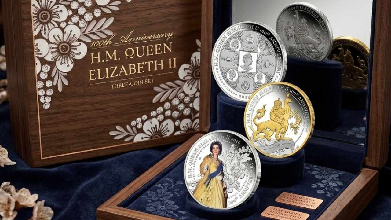 Perth Mint Releases Queen Elizabeth II 100th Birthday Coins