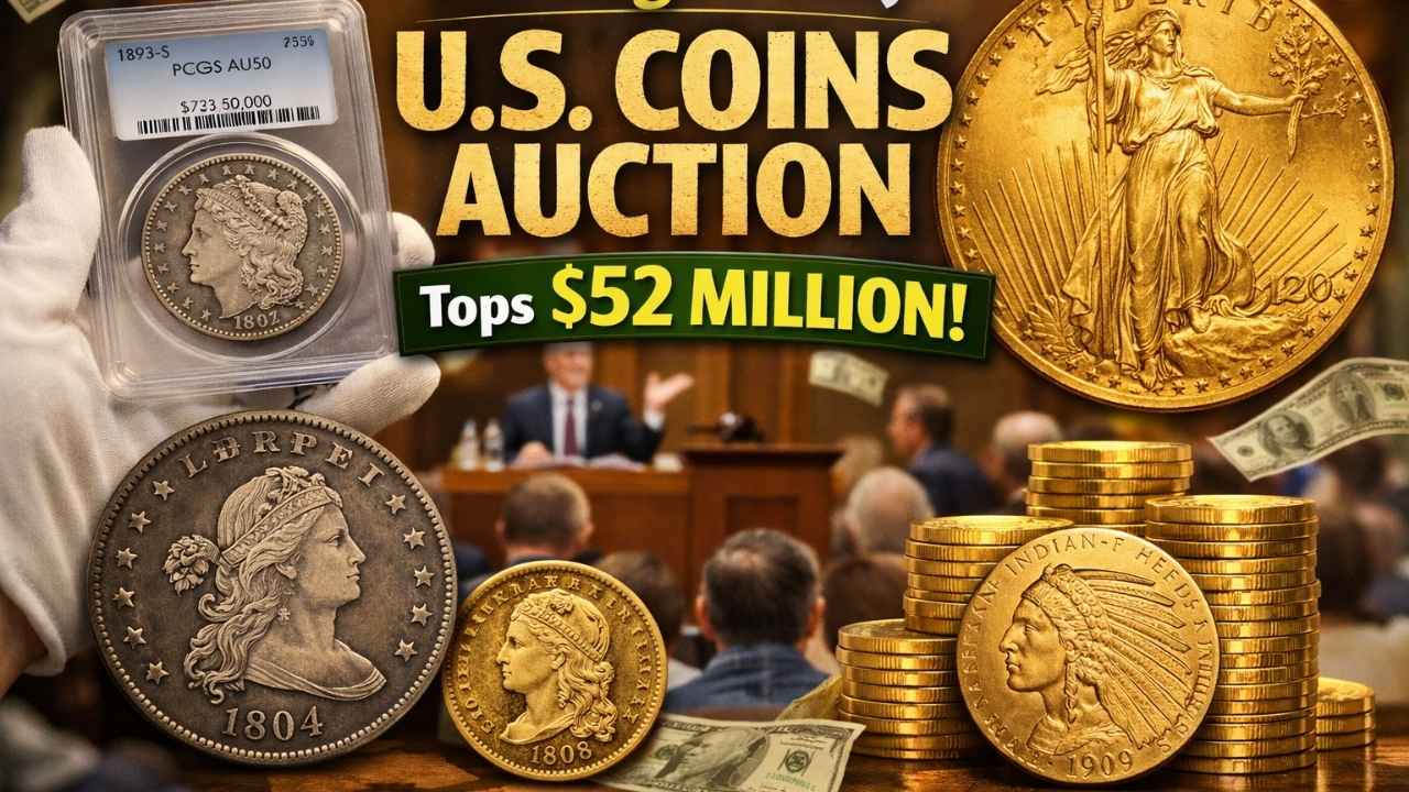 Heritage’s May CSNS U.S. Coins Auction Tops $52 Million