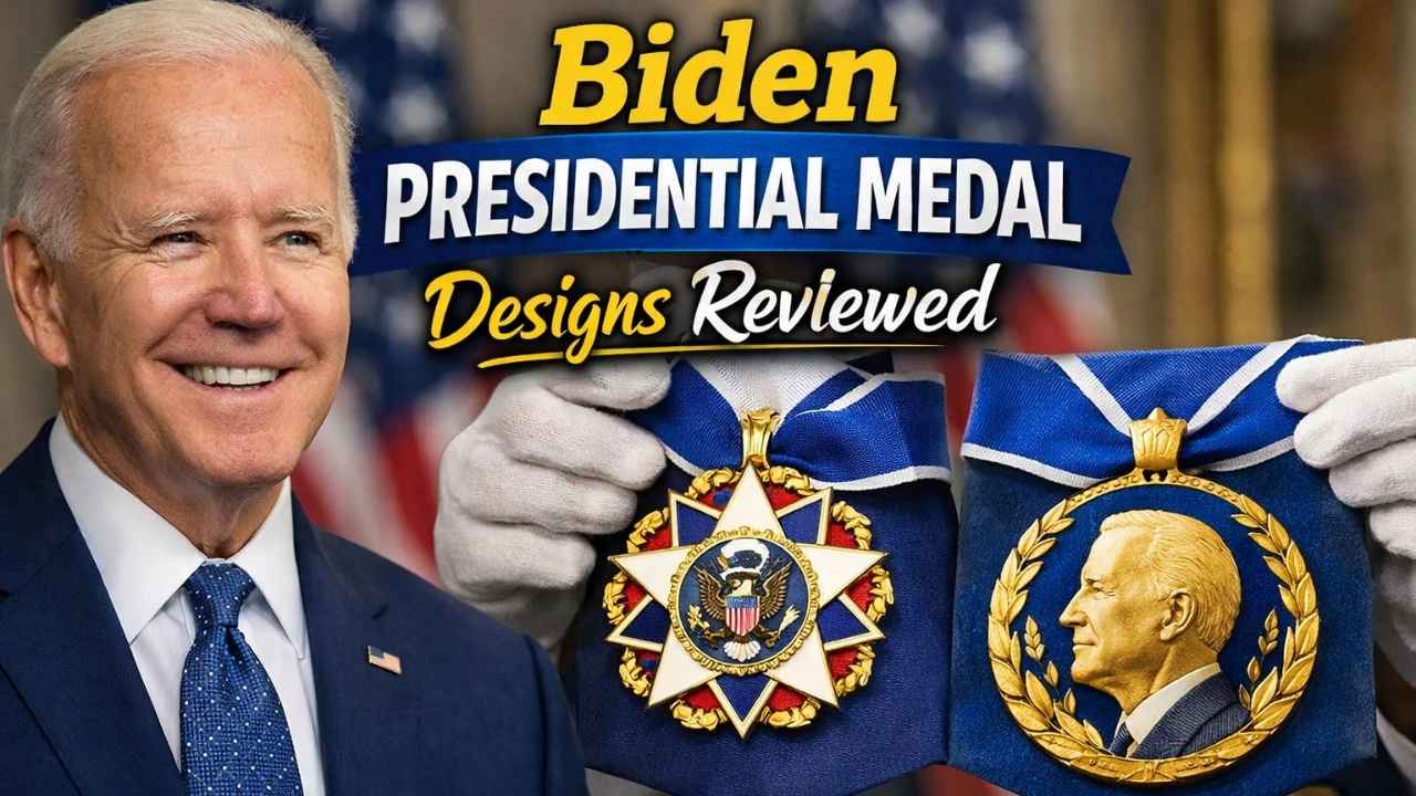 Biden Presidential Medal Designs Reviewed