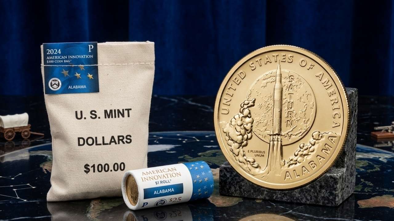 Alabama Innovation $1 Coin Rockets to a Strong Debut in U.S. Mint Sales