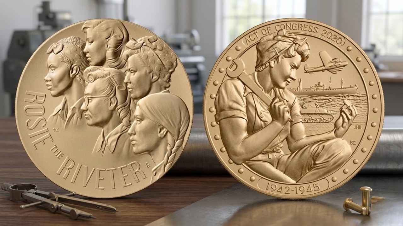 Rosie the Riveter Bronze Medals Now Available