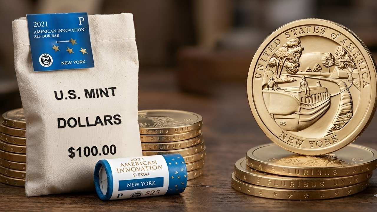 U.S. Mint Sales: Maine Innovation $1 Tops 908,000 in Start