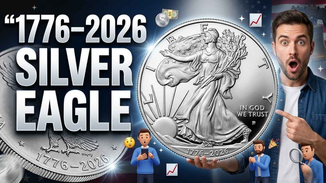U.S. Mint Unveils 2026-W Enhanced Uncirculated Silver Eagle with 1776–2026 Dual Dates