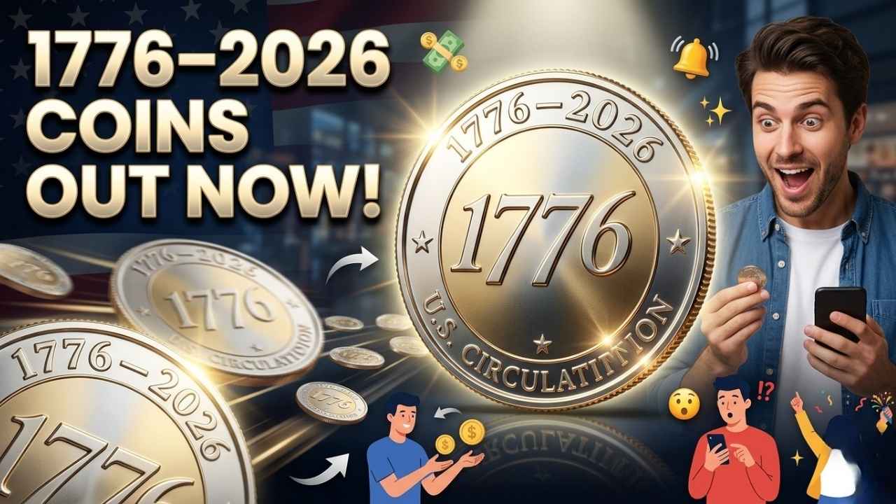 U.S. Mint Ships 1776–2026 Coins for Circulation Ahead of Semiquincentennial