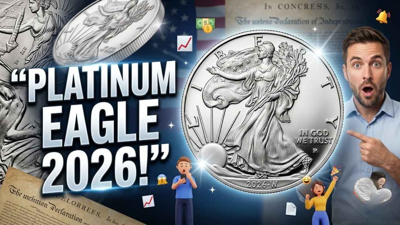 U.S. Mint Debuts 2026-W Proof Platinum Eagle Marking Declaration of Independence