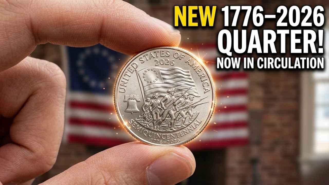 1776–2026 Semiquincentennial Revolutionary War Quarter Officially Enters Circulation