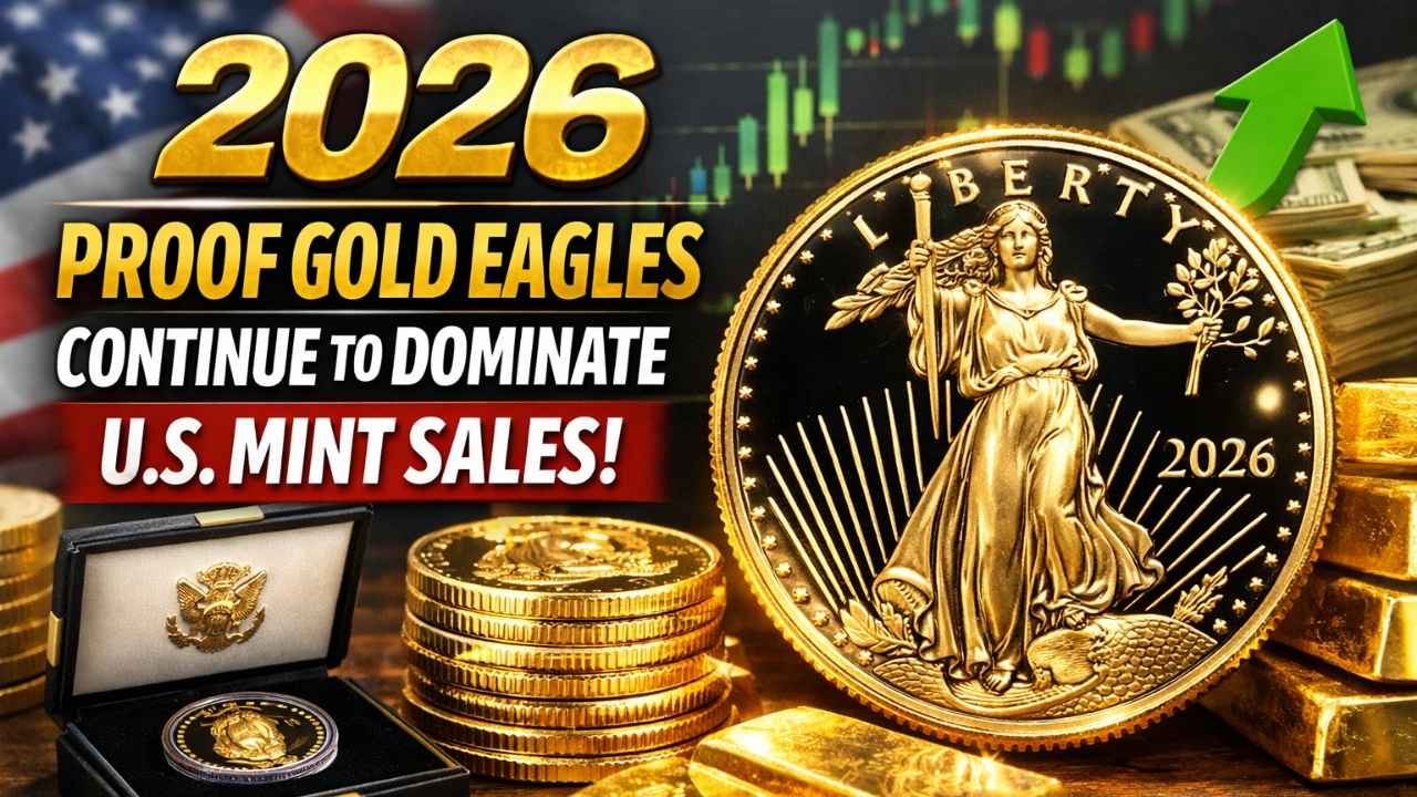 2026 Proof Gold Eagles Continue to Dominate U.S. Mint Sales