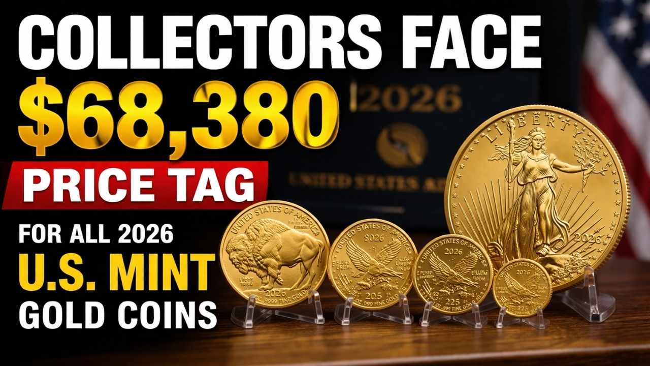 Collectors Face $68,380 Price Tag for All 2026 U.S. Mint Gold Coins