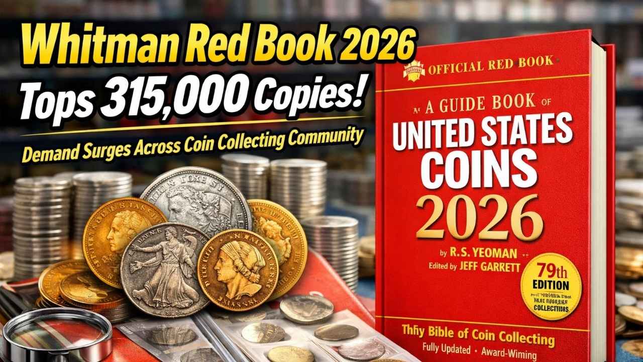 Whitman Red Book 2026 Tops 315,000 Copies as Demand Surges Across Coin Collecting Community