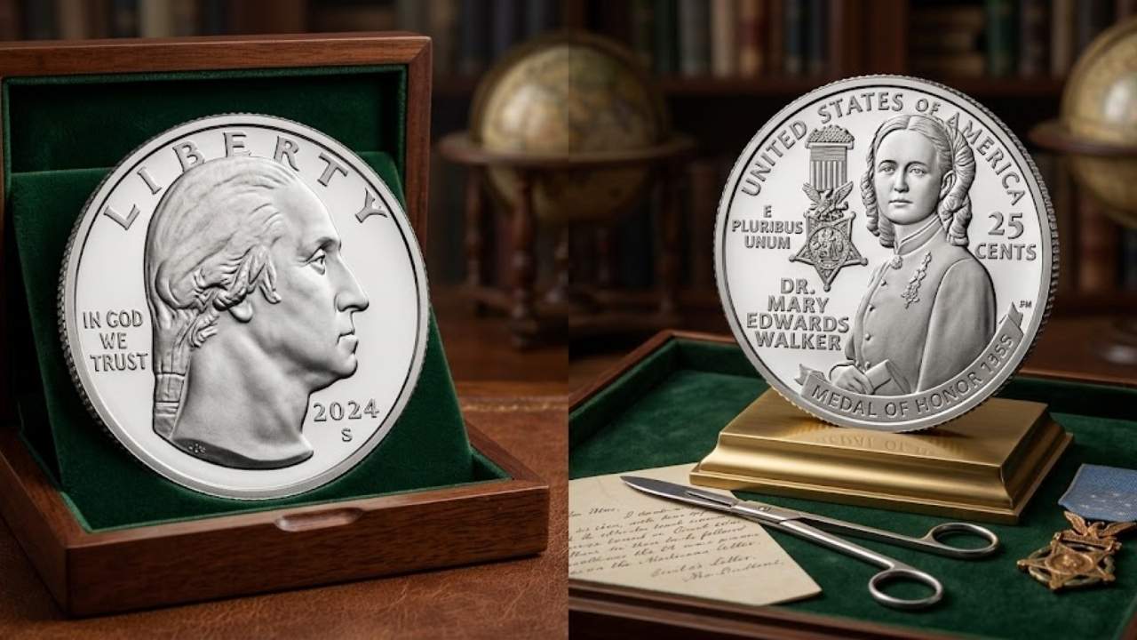 U.S. Mint Sales: Dr. Mary Edwards Walker Quarters Debut