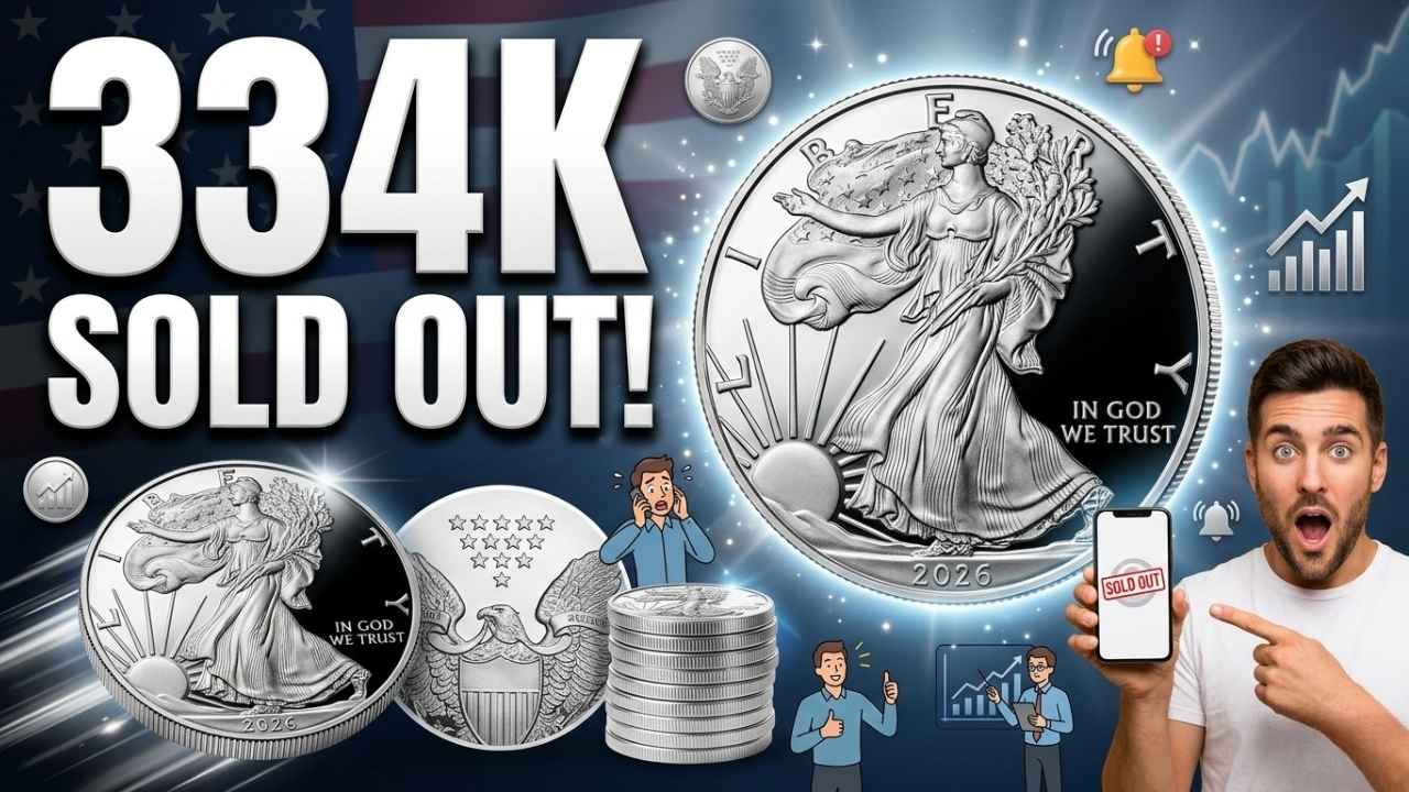 2026 Proof Silver Eagles Top 334,000 in U.S. Mint Sales Before Inventory Runs Out