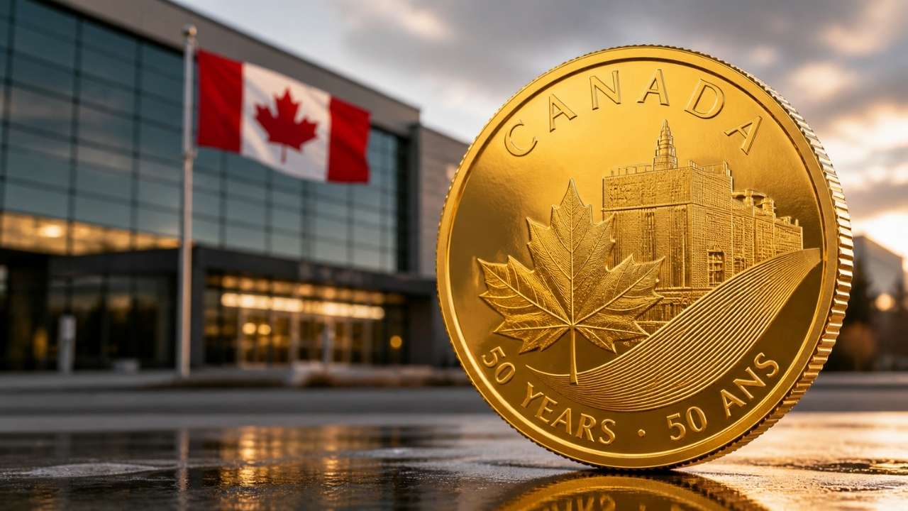 Royal Canadian Mint Marks 50 Years in Winnipeg with New Coin